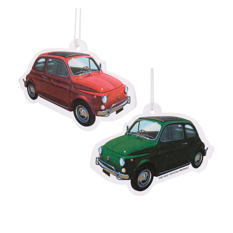 Strawberry Scented Fiat 500 Air Freshener - Car Interior Fragrance