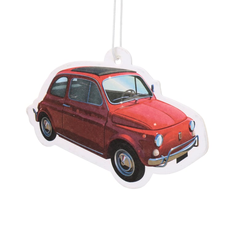 Strawberry Scented Fiat 500 Air Freshener - Car Interior Fragrance