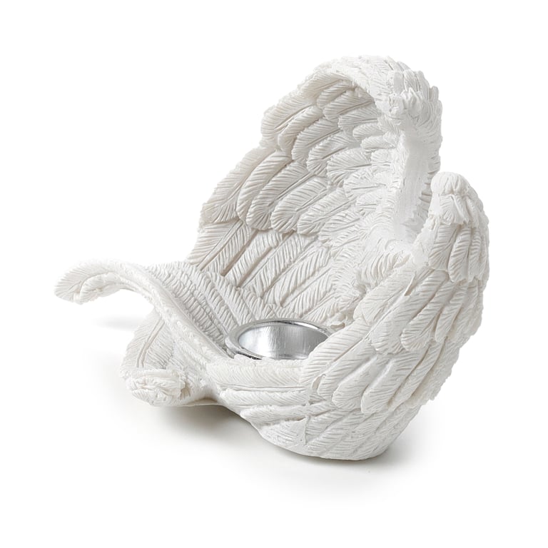 Wings of the Heart Resin Incense Ashcatcher & Cone Burner Holder