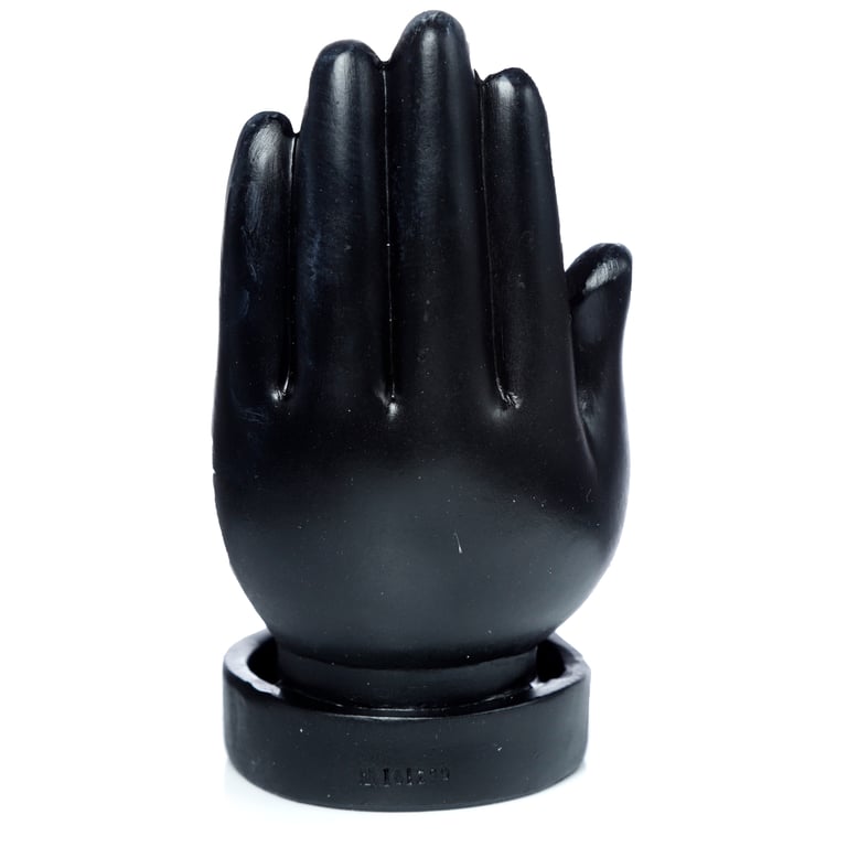 Backflow Incense Burner - Mantric Hand Resin and Metal Burner for 30 Minute Use with Backflow Cones