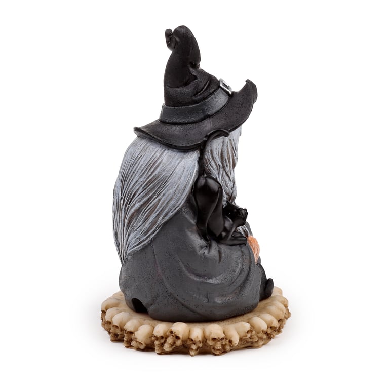 LED Ashcatcher Incense Burner - Dark Wizard, Battery Operated Cones Holder with Resin and Metal Construction