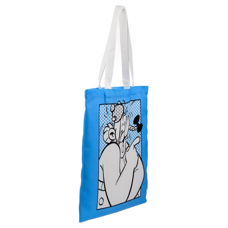 Obelix Licensed Polyester Tote Bag with Reusable Polypropylene Handles