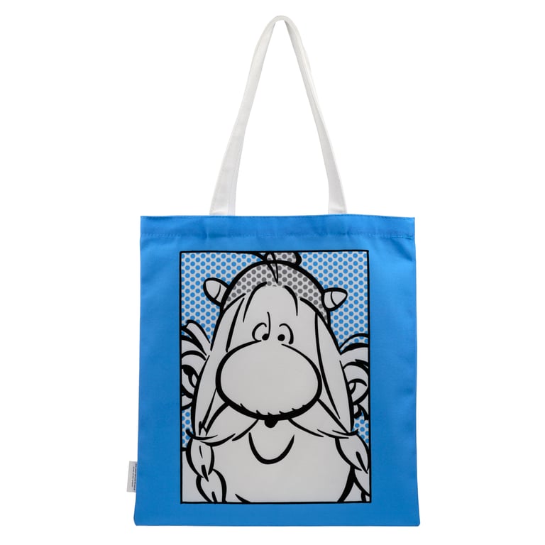 Obelix Licensed Polyester Tote Bag with Reusable Polypropylene Handles