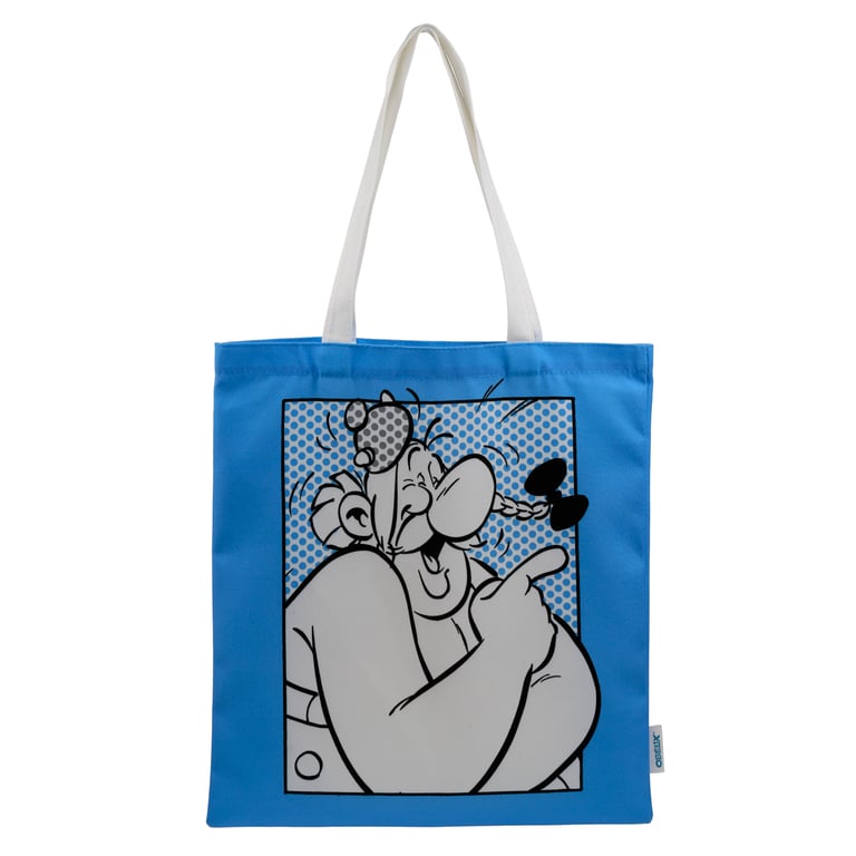 Obelix Licensed Polyester Tote Bag with Reusable Polypropylene Handles