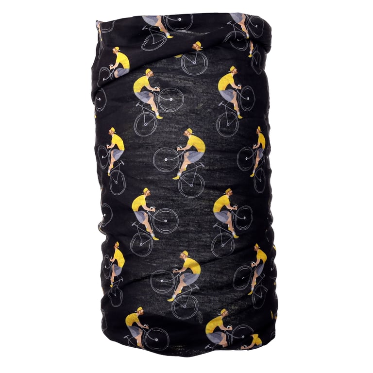 Neck Warmer Tube Scarf - 100 Washable Polyester Cycling Accessory
