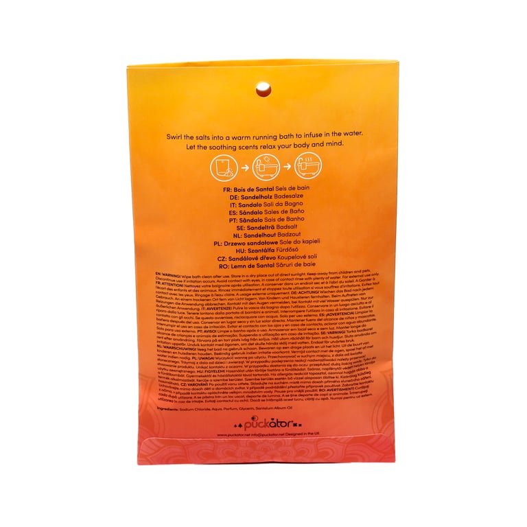 Natural Chakra Bath Salt Set - 4 Essential Oil Fragrances, Vegan & Palm Oil Free