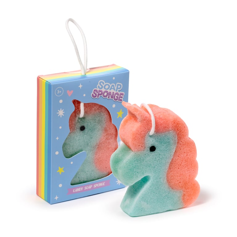 Unicorn Magic Soap Sponge - Cruelty Free & Vegan Soap Sponge for Gentle Cleansing