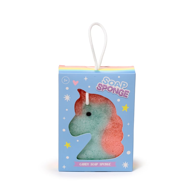 Unicorn Magic Soap Sponge - Cruelty Free & Vegan Soap Sponge for Gentle Cleansing