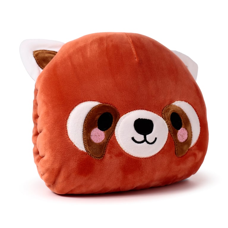 Adoramals 2in1 Red Panda Plush Toy & Travel Blanket - CE Marked, 100 Polyester