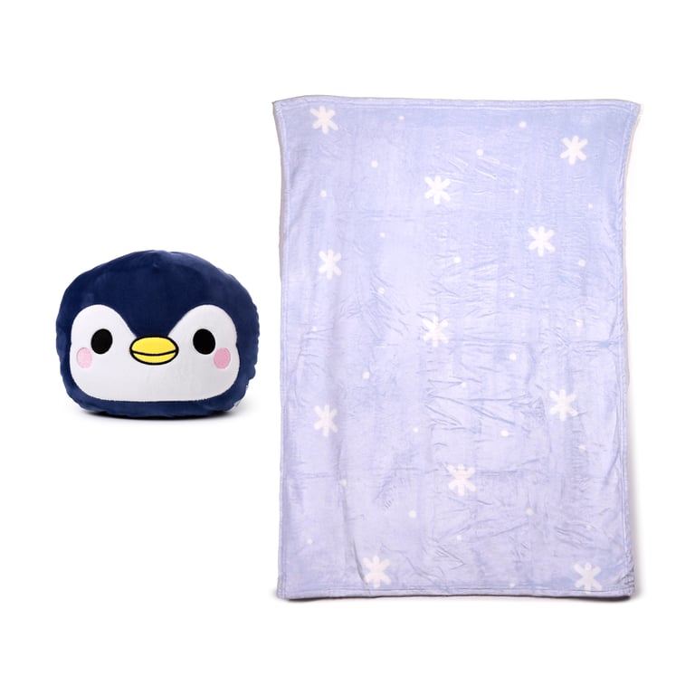 Adoramals Nico 2-in-1 Plush Toy & Machine Washable Travel Blanket