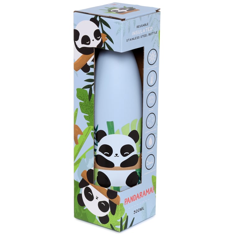Stainless Steel Reusable Insulated 500ml Double Walled BPA Free Drink Bottle