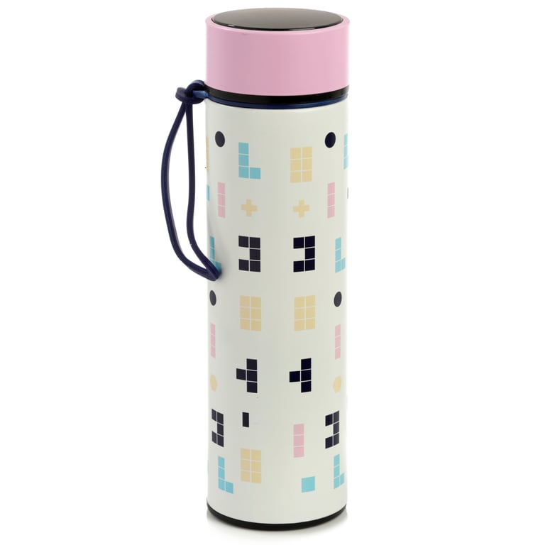 Pusheen Gaming Insulated Reusable Drinks Bottle with Digital Thermometer