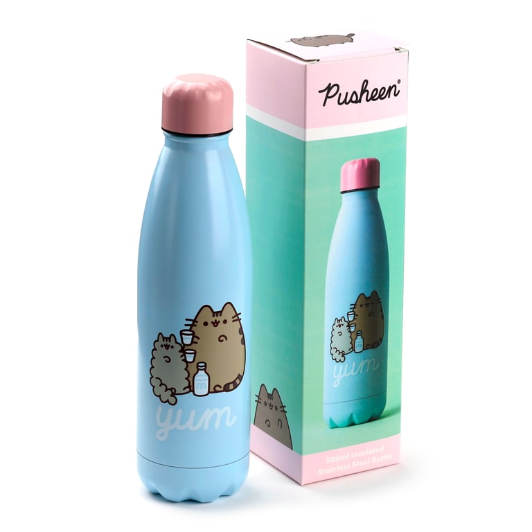 Pusheen the Cat Foodie Reusable Insulated 500ml Stainless Steel Bottle
