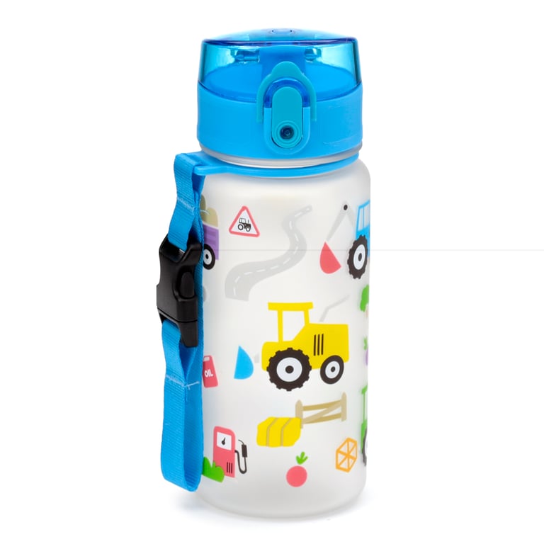 350ml Shatterproof BPA Free Children s Water Bottle - Quick Clip Strap & Food Safe Design