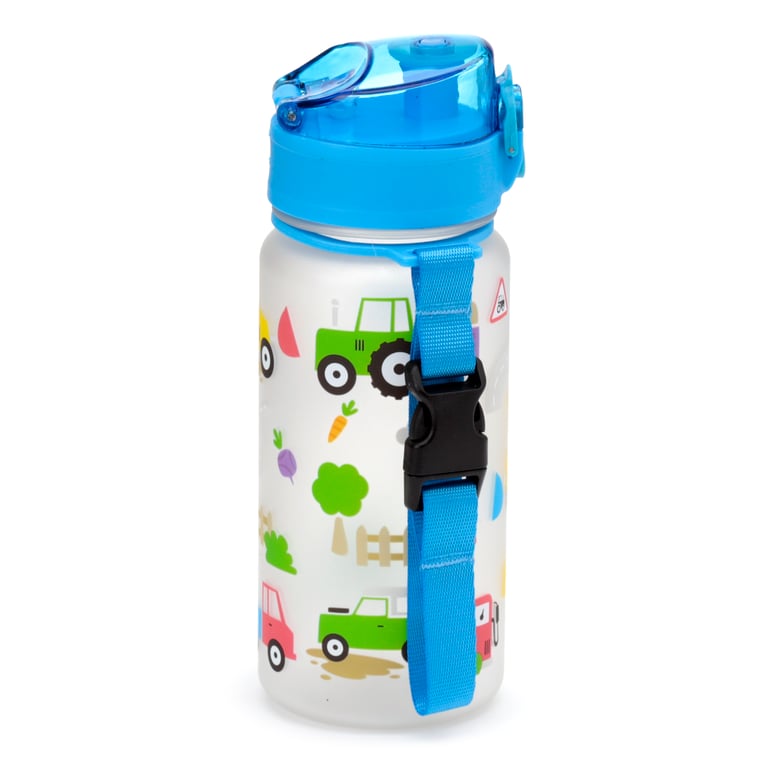 350ml Shatterproof BPA Free Children s Water Bottle - Quick Clip Strap & Food Safe Design