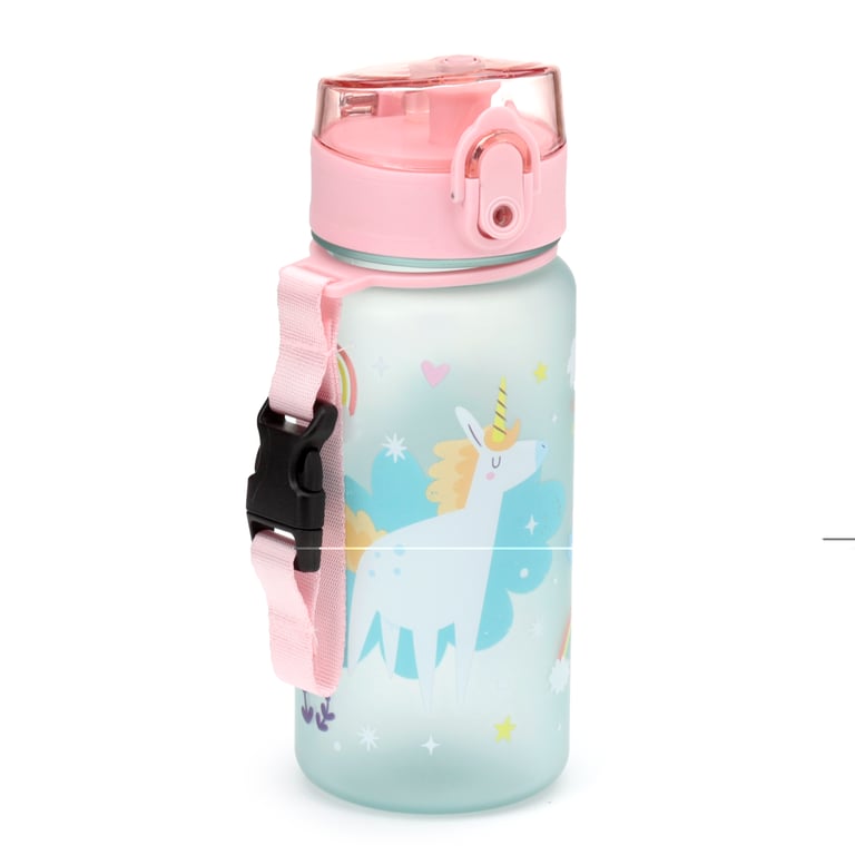 350ml Shatterproof Unicorn Magic Children s Reusable Water Bottle - BPA Free and Durable
