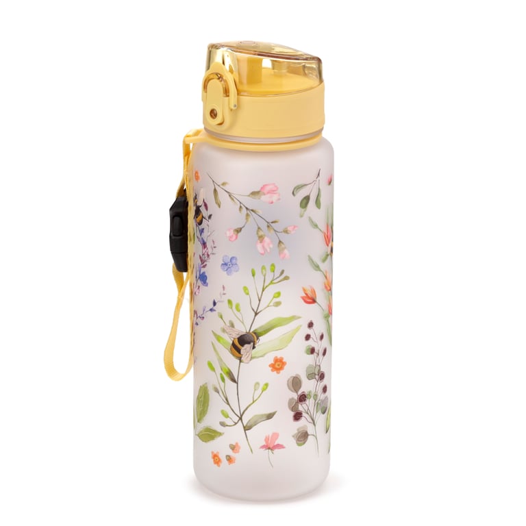 Shatterproof 600ml BPA Free Food Safe Water Bottle - Nectar Meadows