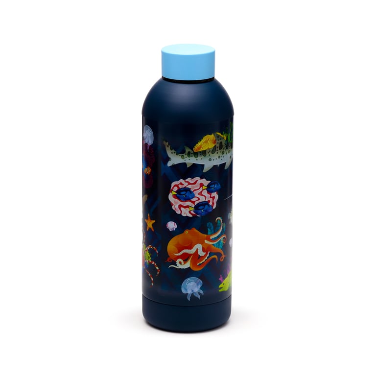 Stainless Steel Insulated Drinks Bottle 530ml - Keeps Drinks Hot/Cold for Up to 24/12 Hours