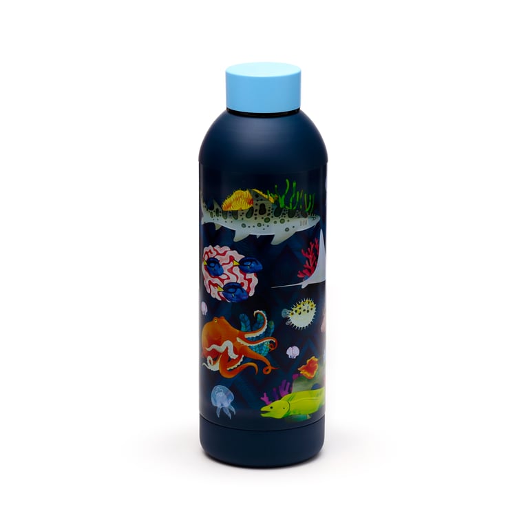 Stainless Steel Insulated Drinks Bottle 530ml - Keeps Drinks Hot/Cold for Up to 24/12 Hours