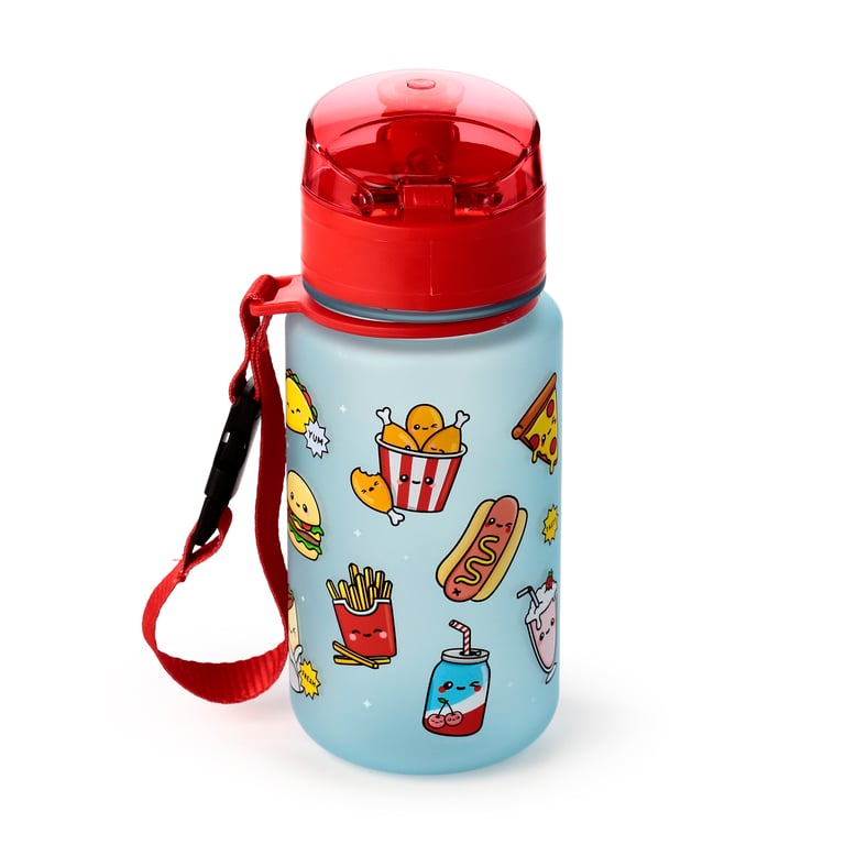 350ml Shatterproof BPA Free Silicone Seal Children s Reusable Water Bottle by Foodiemals