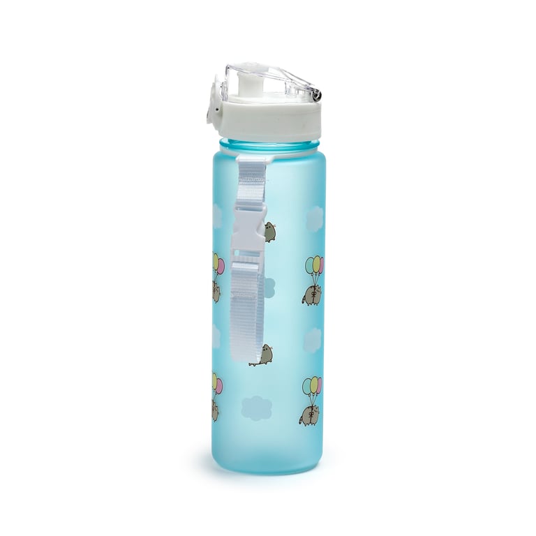 Pusheen Cat Balloons 600ml Shatterproof Water Bottle - BPA Free and Food Safe
