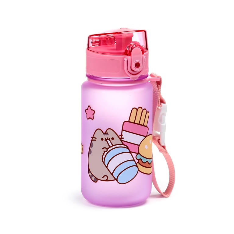 Pusheen Cat 350ml Shatterproof Reusable Water Bottle - BPA Free & Child Friendly