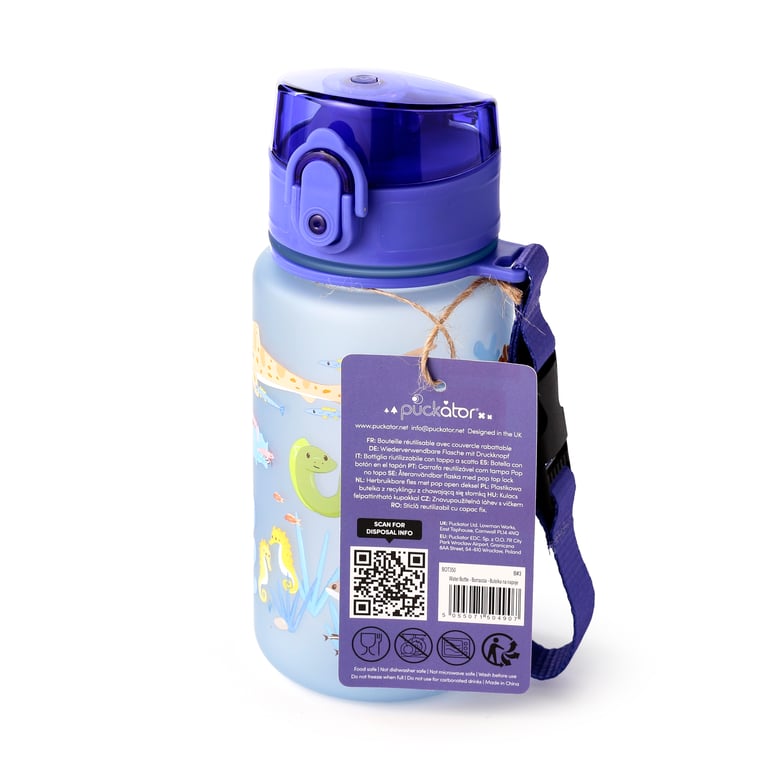 Shatterproof 350ml BPA Free Children s Water Bottle - Reusable and Leak-Free Design