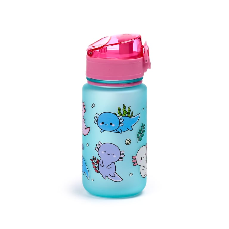 Adoramals Axolotl Shatterproof 350ml BPA Free Children s Water Bottle