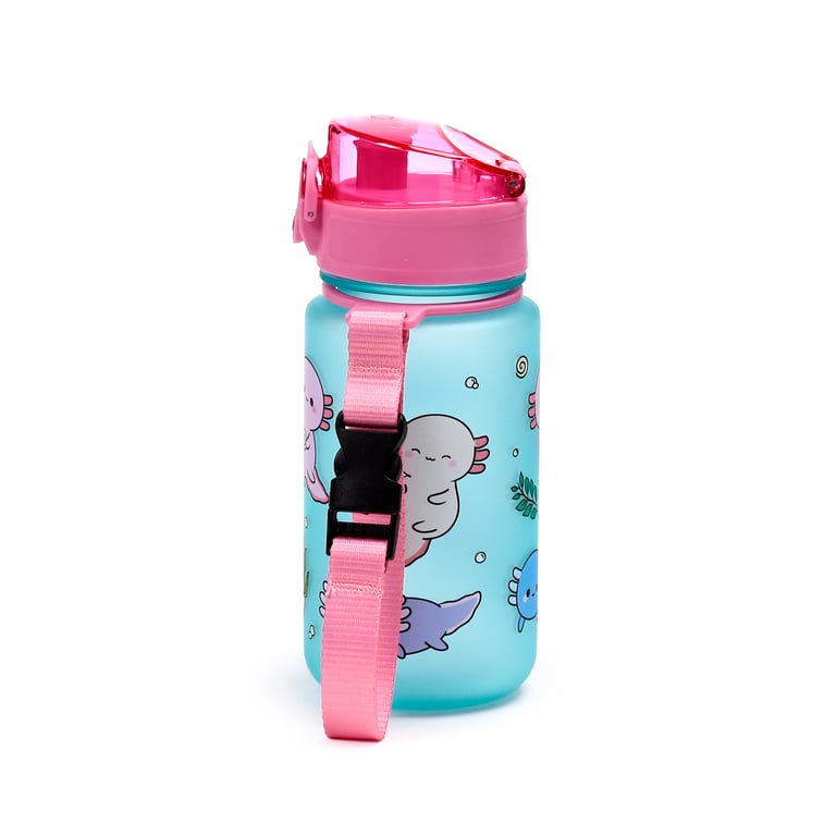 Adoramals Axolotl Shatterproof 350ml BPA Free Children s Water Bottle