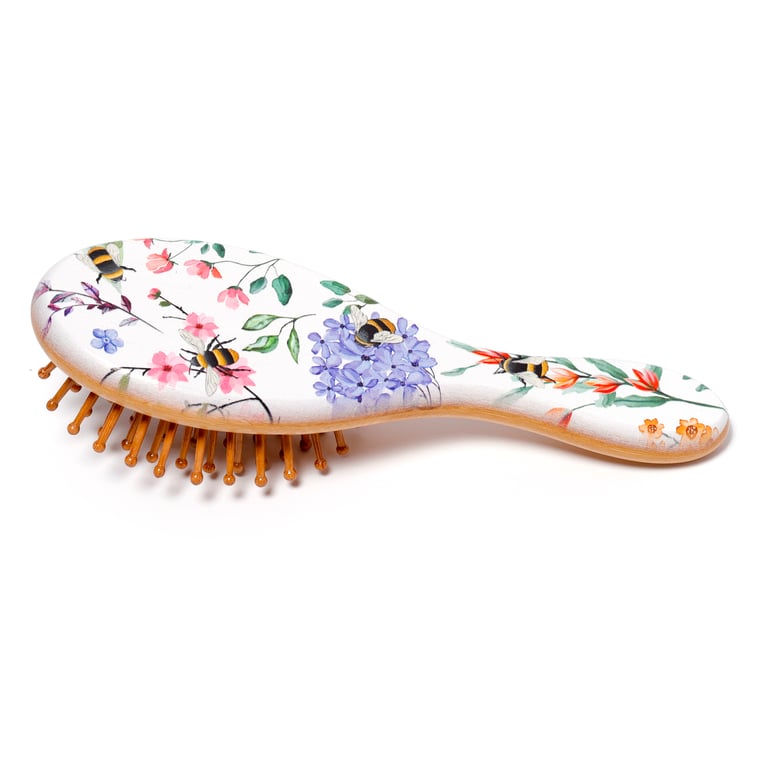 100 Bamboo Natural Hair Brush - Nectar Meadows