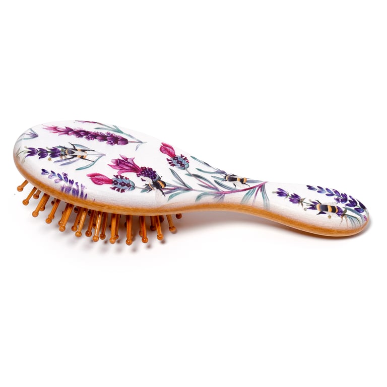 100 Bamboo Natural Hair Brush - Nectar Meadows