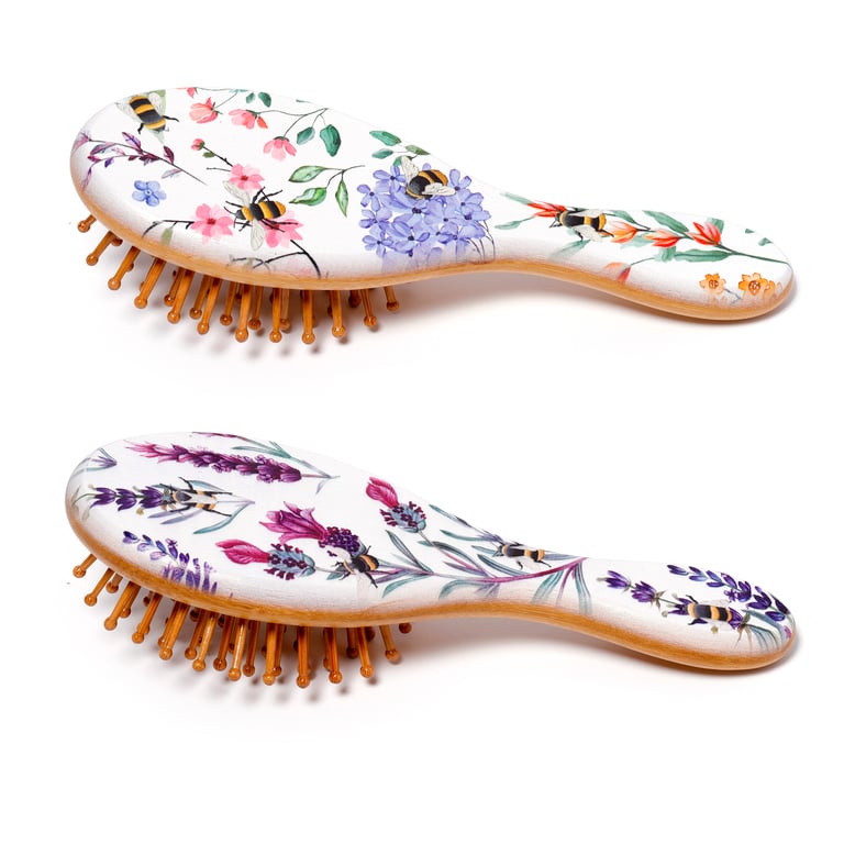 100 Bamboo Natural Hair Brush - Nectar Meadows