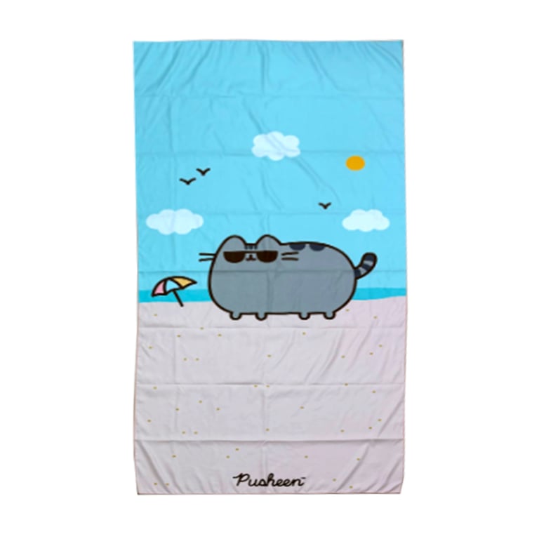 Microfibre Beach Towel - Pusheen the Cat Licensed Edition