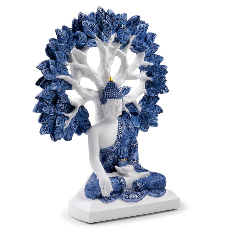 Resin Thai Buddha - Tree of Life Decorative Statue
