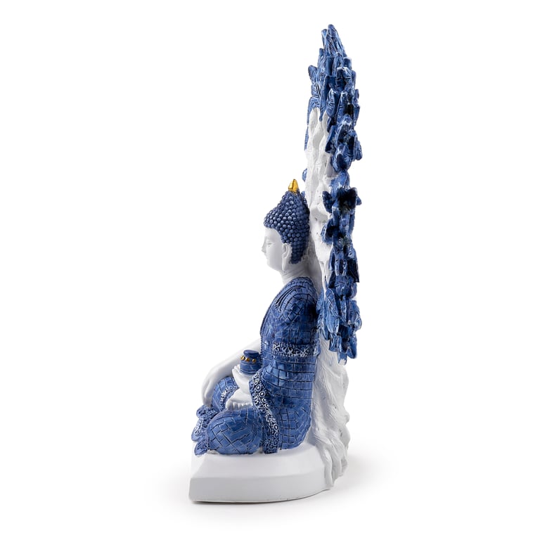 Resin Thai Buddha - Tree of Life Decorative Statue