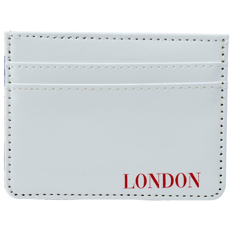 Contactless Protection Fabric Card Holder Wallet - London Tour Edition