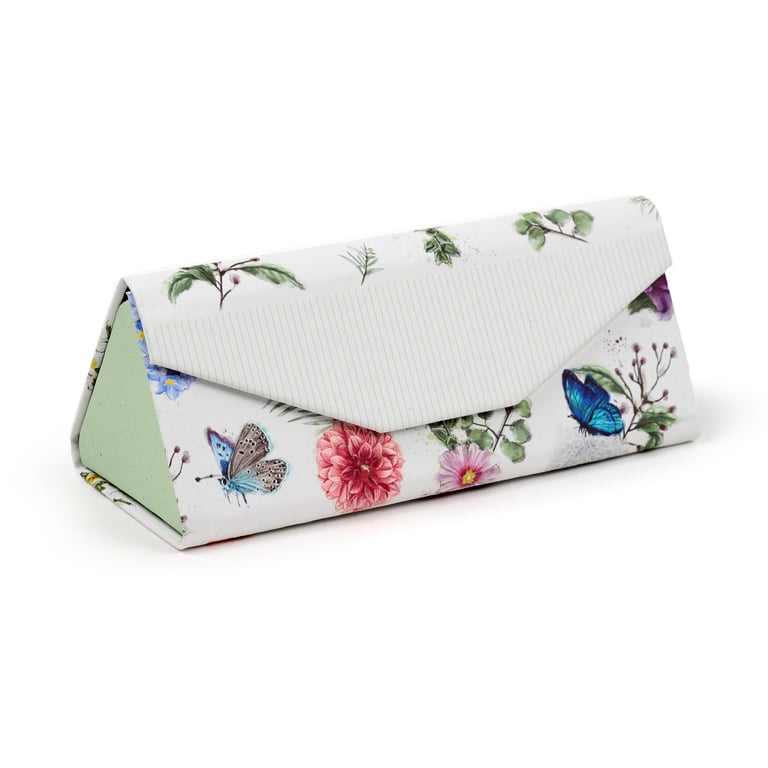 Foldable Paper Metal Glasses Holder - Butterfly Meadows Home Organization Solution