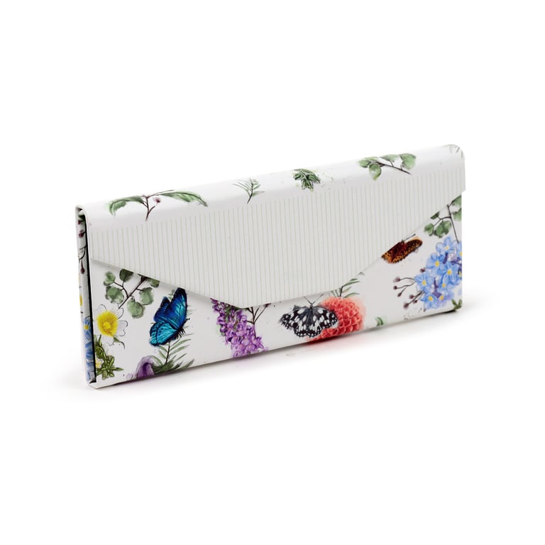 Foldable Paper Metal Glasses Holder - Butterfly Meadows Home Organization Solution