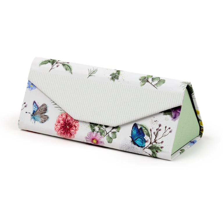 Foldable Paper Metal Glasses Holder - Butterfly Meadows Home Organization Solution