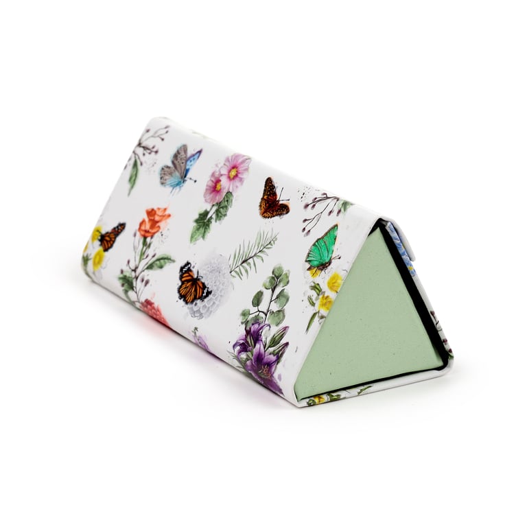 Foldable Paper Metal Glasses Holder - Butterfly Meadows Home Organization Solution