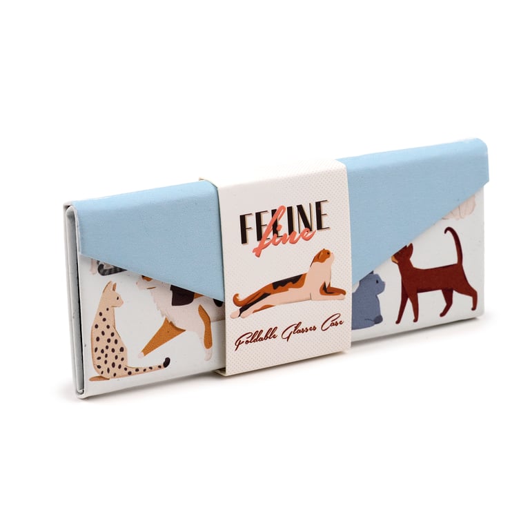 Foldable Paper Polyurethane Metal Glasses Holder with Steel Frame - Home Organization