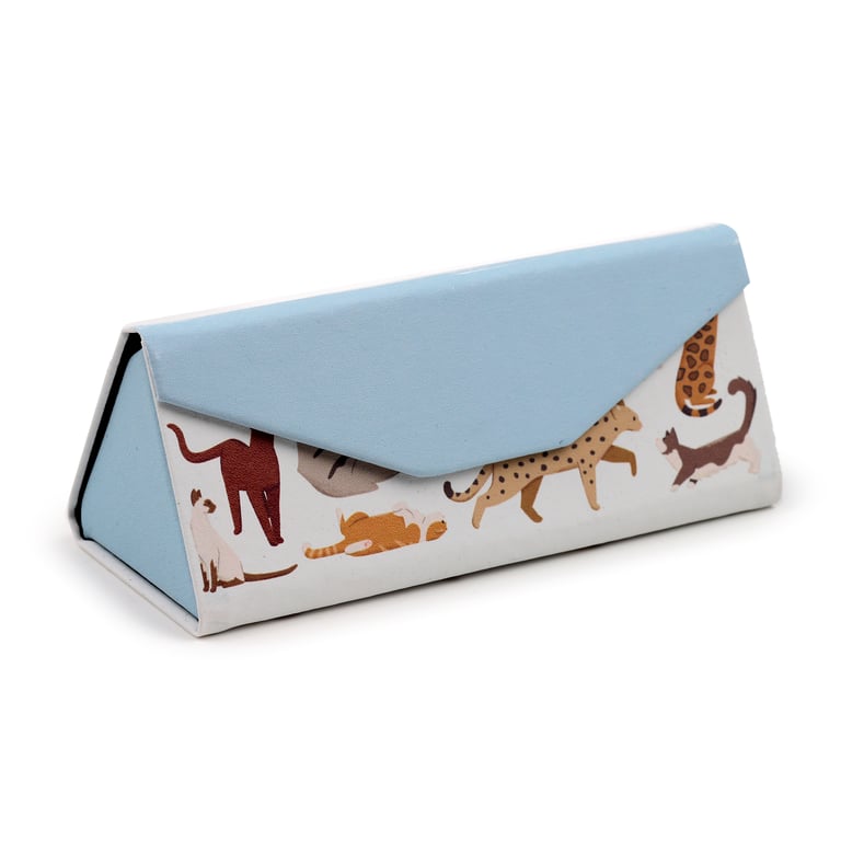 Foldable Paper Polyurethane Metal Glasses Holder with Steel Frame - Home Organization