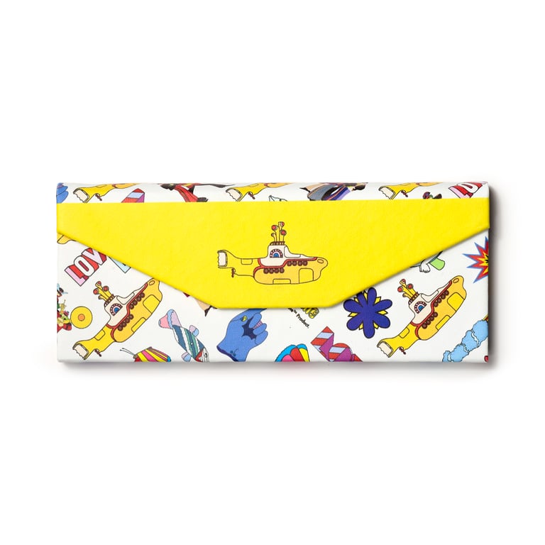 Licensed Foldable Yellow Submarine Glasses Holder - Organize Your Home with Style