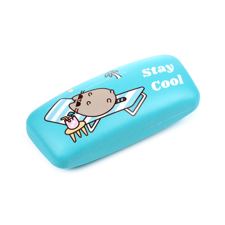 Pusheen Cat Surf Licensed Glasses Holder - Plastic & Metal Construction