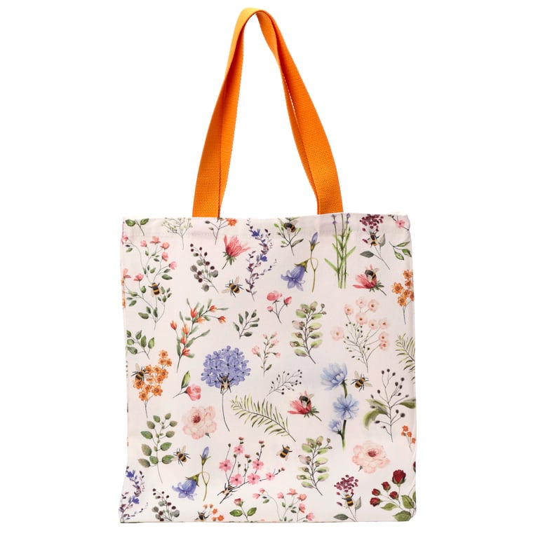 Handy Shopping Bag - Reusable Cotton Polyester Eco Friendly Grocery Bag