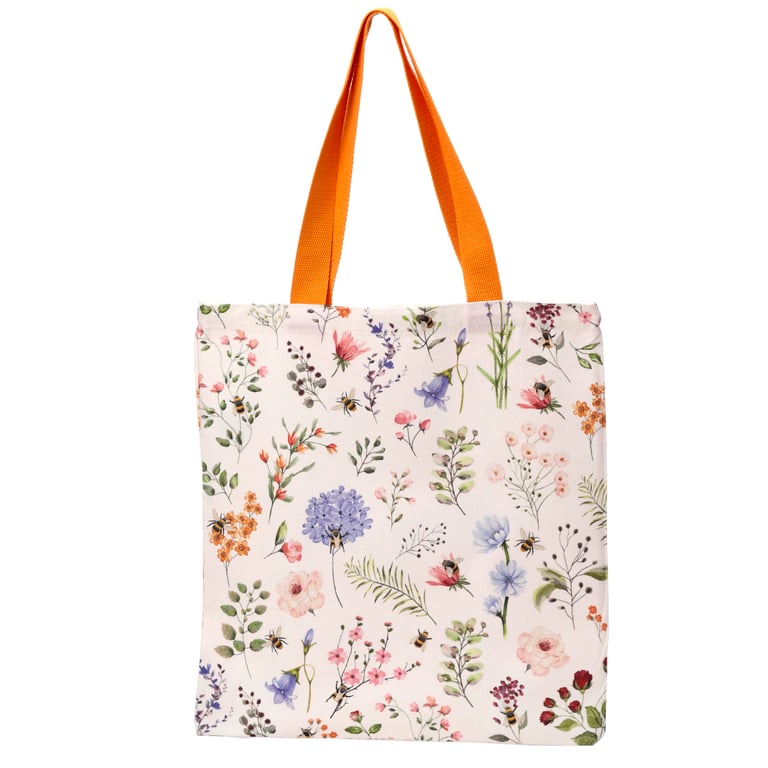 Handy Shopping Bag - Reusable Cotton Polyester Eco Friendly Grocery Bag