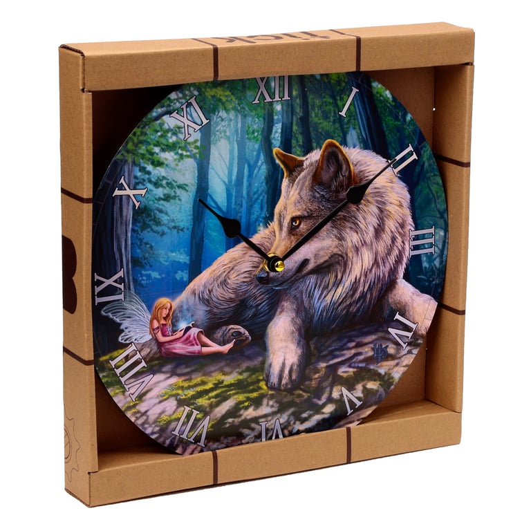 Lisa Parker Fairy Stories MDF Wall Clock - Battery Operated and Mountable