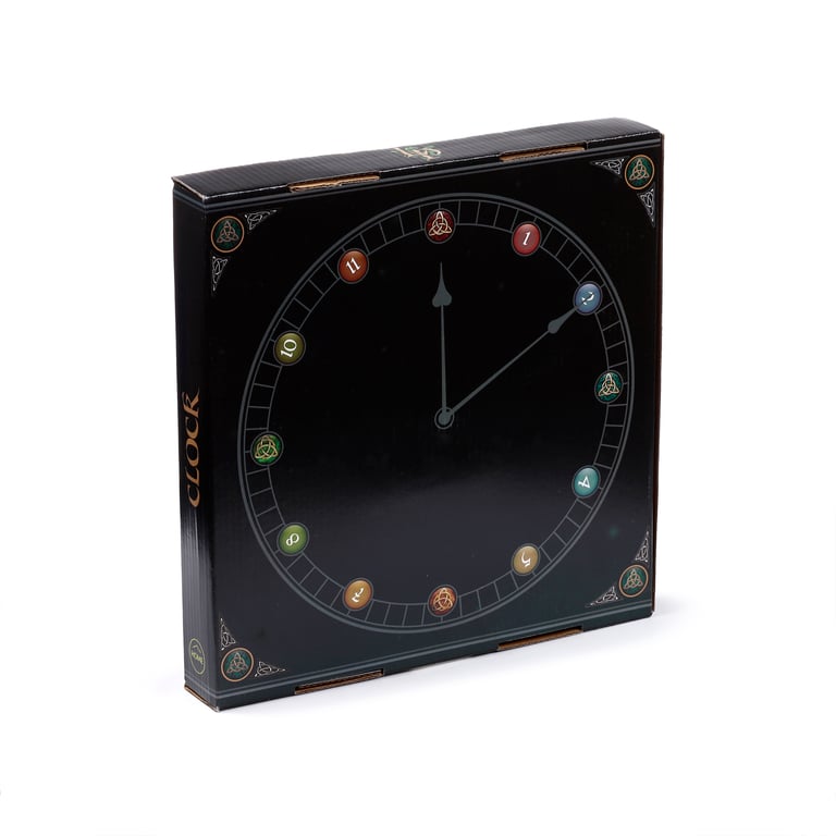 Lisa Parker Jekyll and Hyde Cats Battery Operated Wall Clock - MDF Construction, Licensed Design