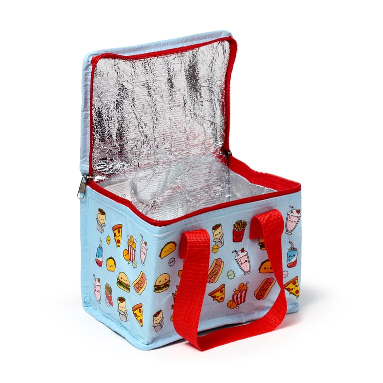 Foodiemals RPET Insulated Cooler Bag - Eco Friendly Reusable Food Storage
