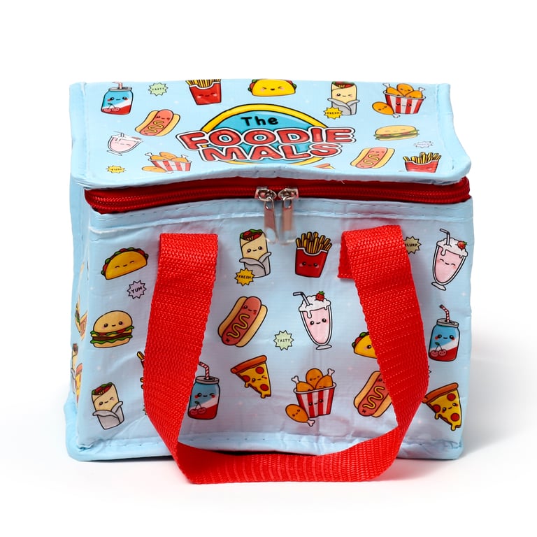 Foodiemals RPET Insulated Cooler Bag - Eco Friendly Reusable Food Storage